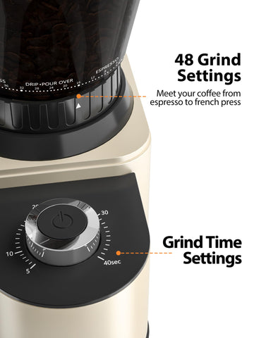 Aromaster anti-static design minimizes stray grounds for a cleaner counter.