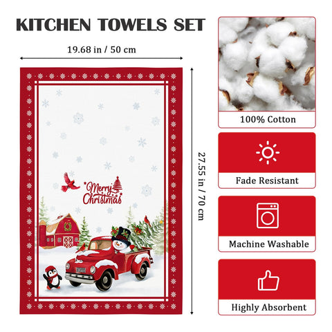 Arquiel gift-ready tea towels perfect for housewarmings and holiday gifting.