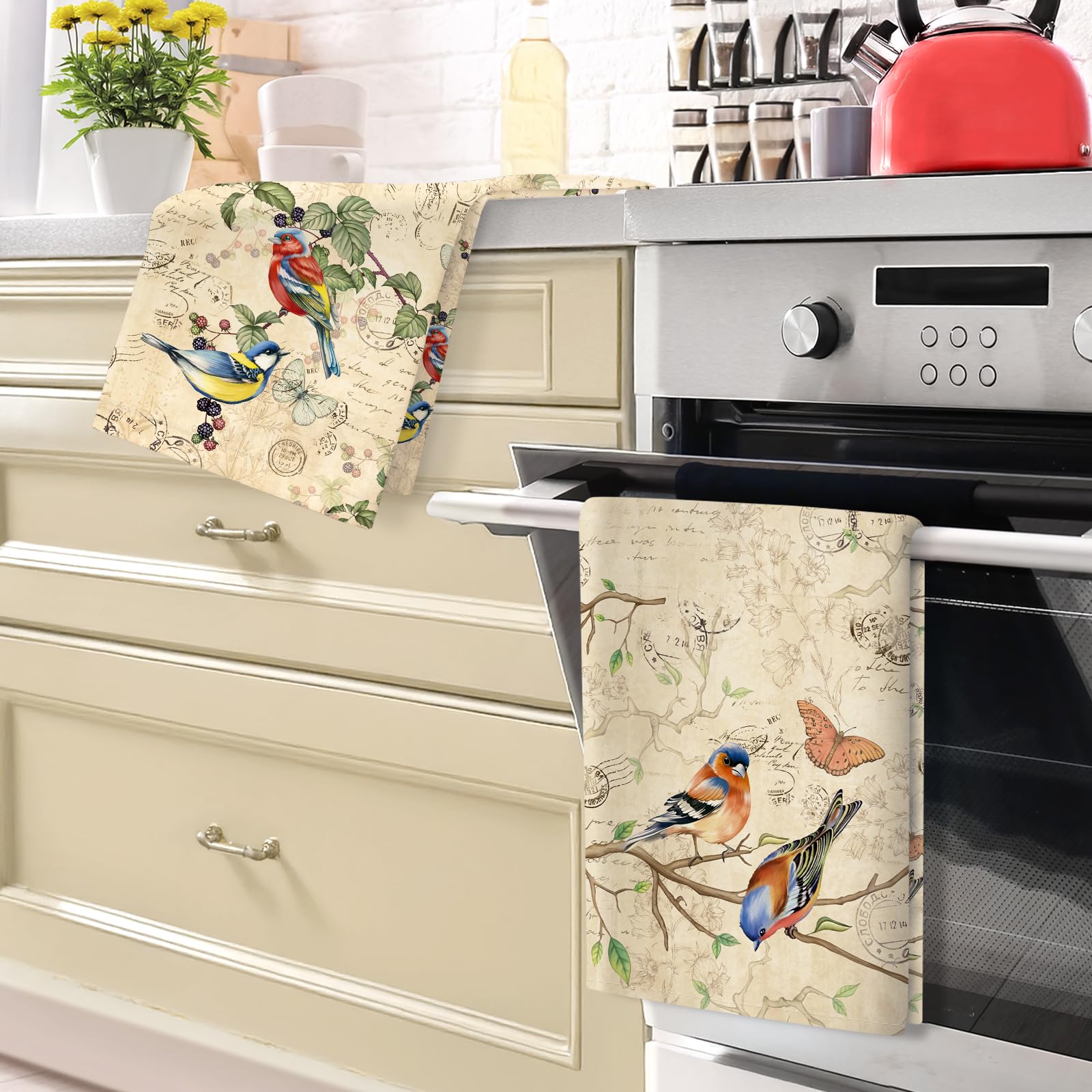 Arquiel quick-drying cotton towel set for everyday cooking cleanup.