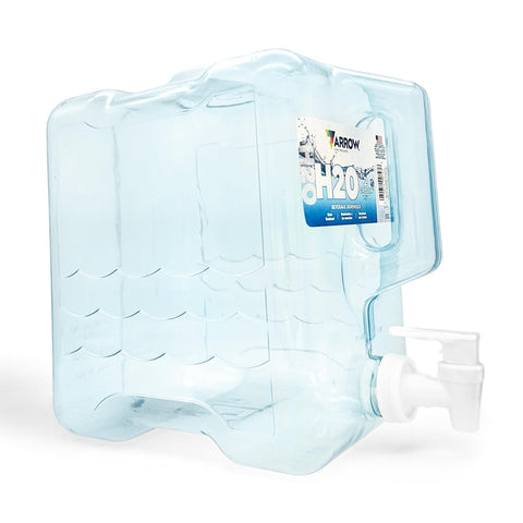 Arrow Home Products 2-gallon dispenser with spigot for easy fridge dispensing.