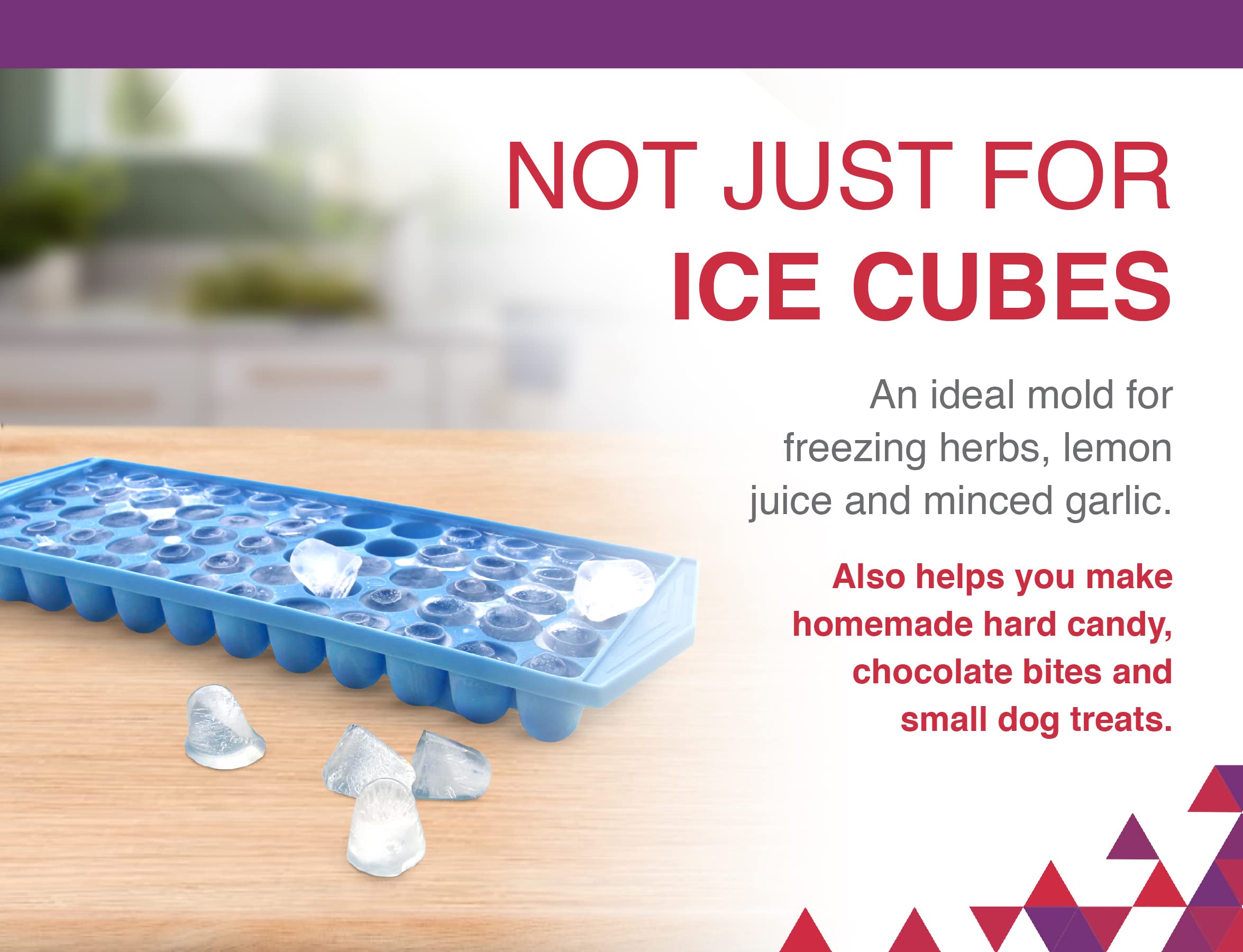 Arrow Home Products space-saving freezer trays fit compact freezers and RVs.