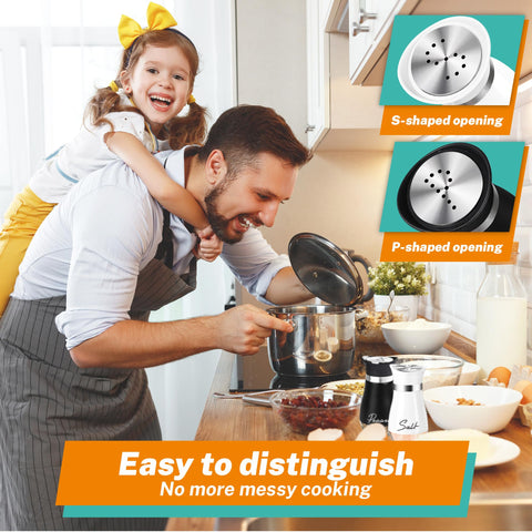 Arrozon 11-hole lid ensures even seasoning with minimal shakes.