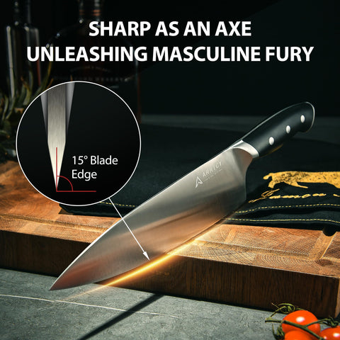 Arrtcy 8-inch bread knife delivers clean bakery-style slices.
