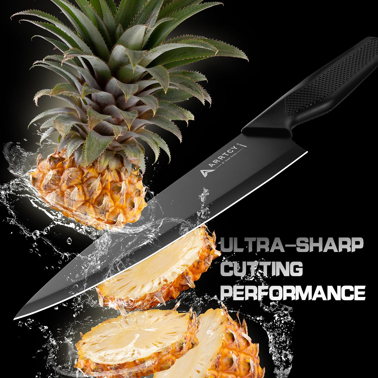 Arrtcy dishwasher-safe knife set makes cleanup effortless after meals