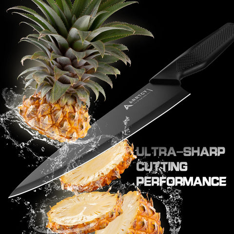Arrtcy dishwasher-safe knife set makes cleanup effortless after meals