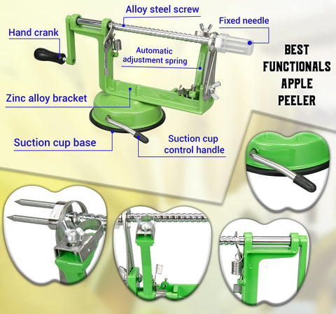 ARSUK stainless steel blades deliver precise, smooth cuts.
