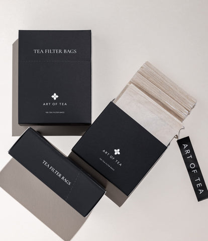 Art of Tea single-use filter pack ideal for mugs and travel.