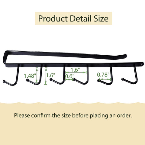 Art Secret anti-rust iron construction ensures durable under-cabinet storage