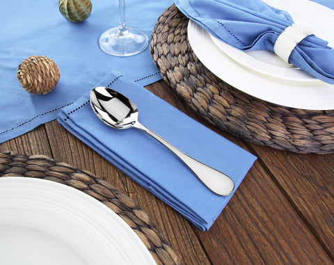 Artaste Rain corrosion-resistant flatware under bright kitchen lighting