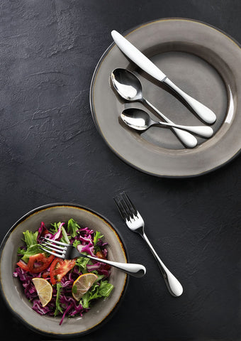 Artaste Rain flatware with a smooth finish for daily use