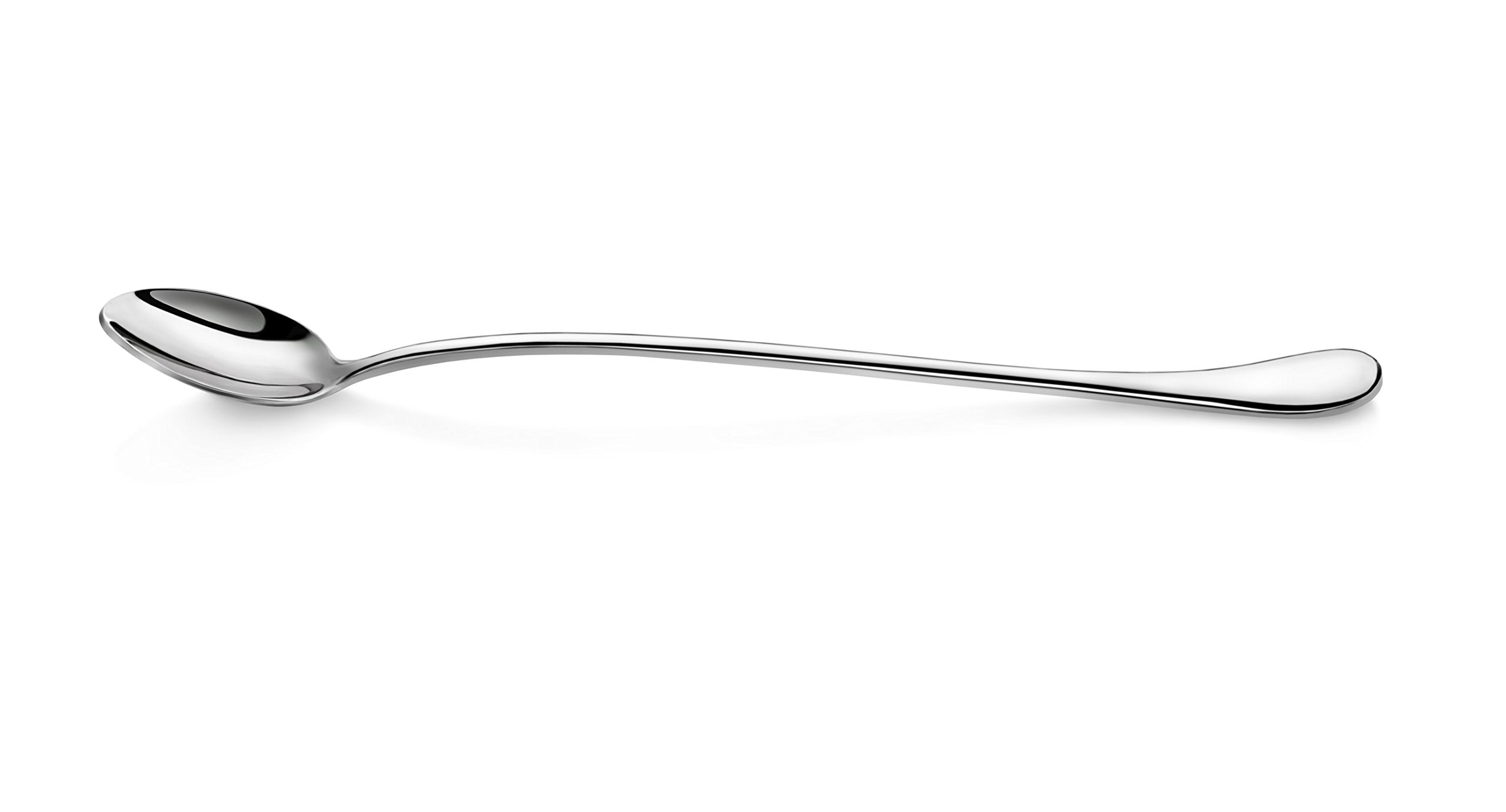 Artaste Rain iced tea spoon 9.5 inches in glass for smooth stirring