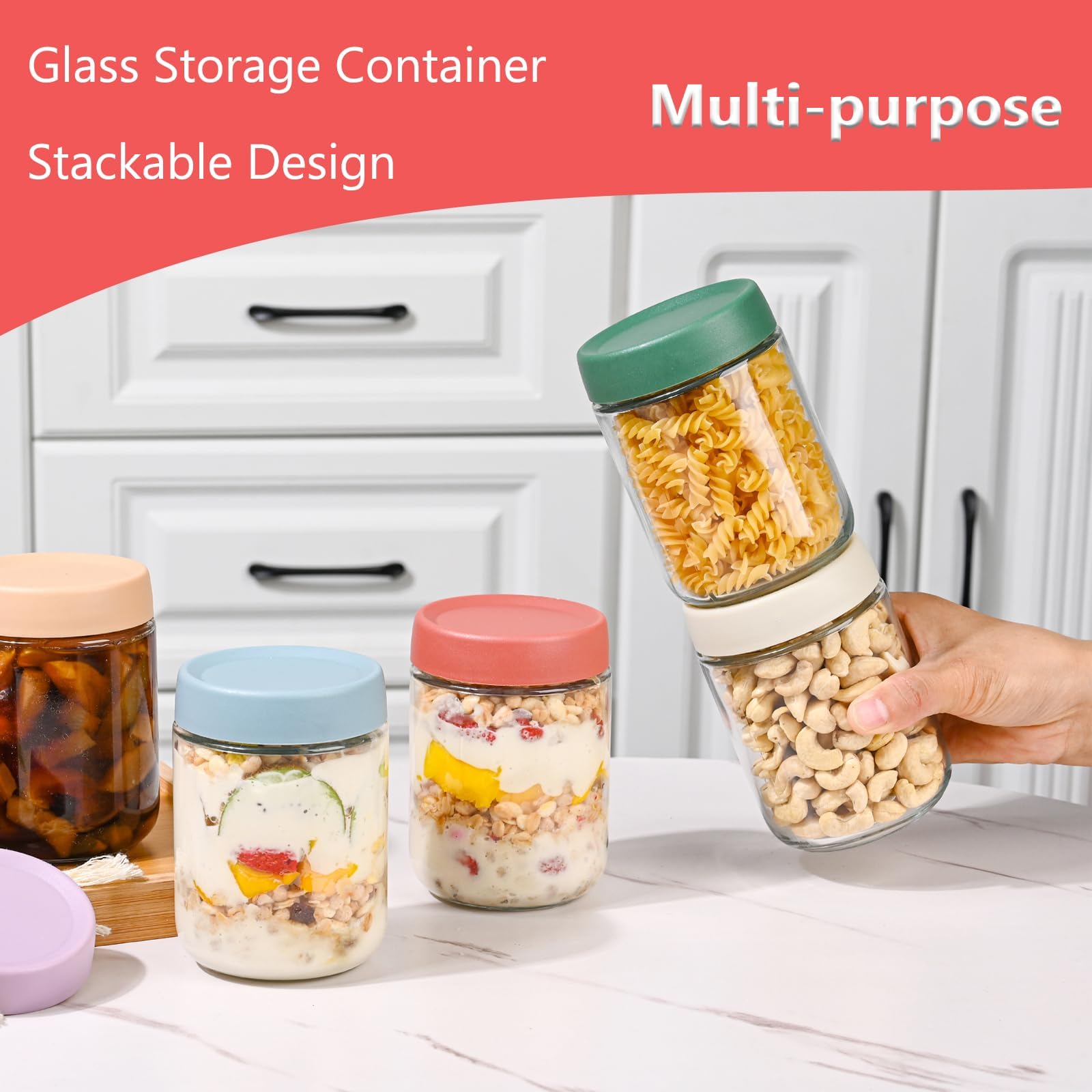 Artcochan textured lid provides a firm grip for easy opening