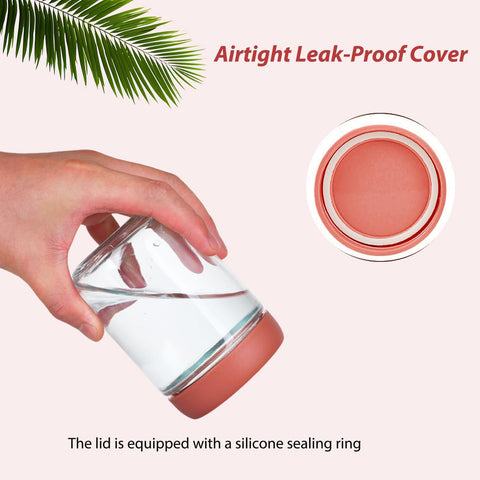 Artcochan glass jar for smoothies and desserts in ready-to-go portions