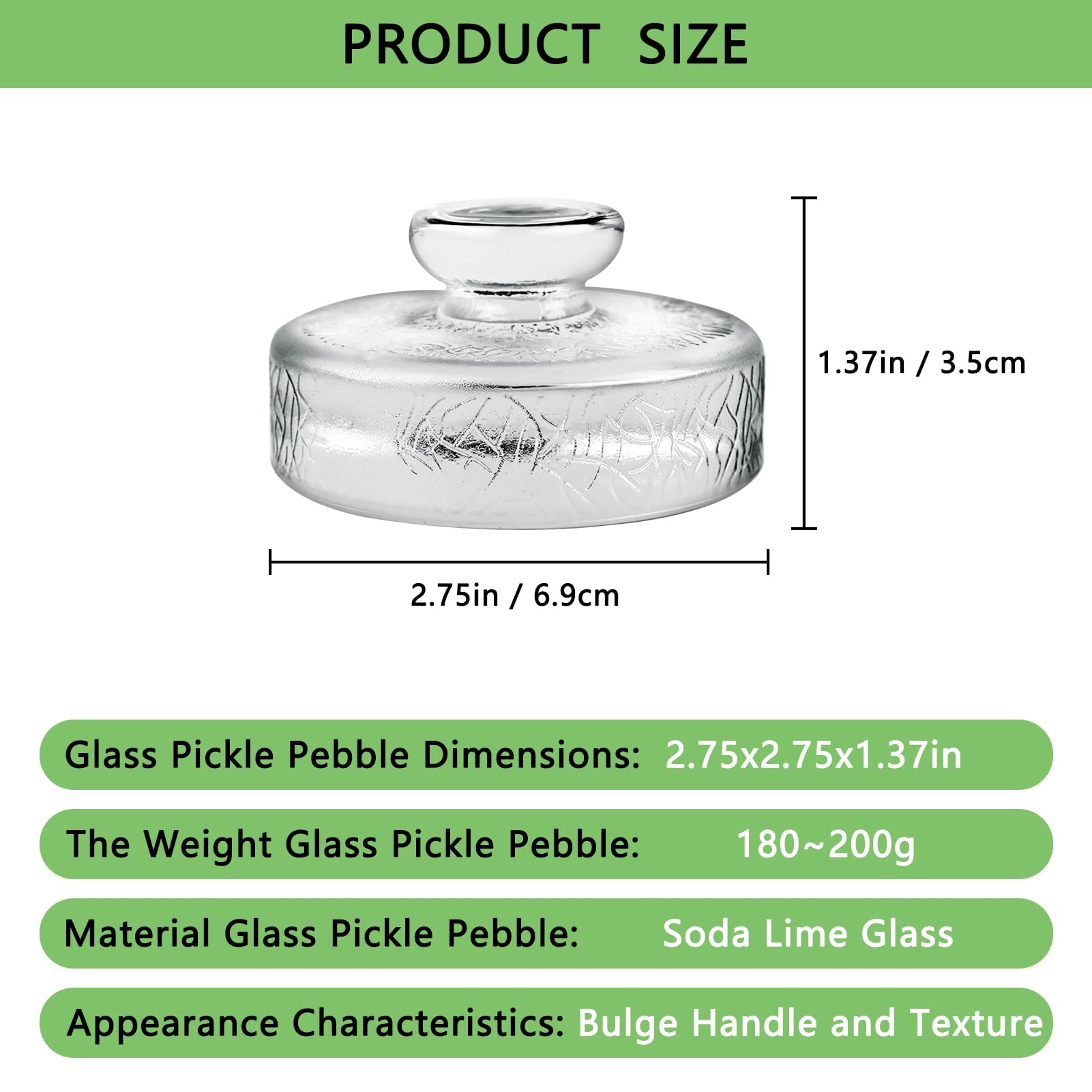 Artcome easy grip handle weights for smooth placement.