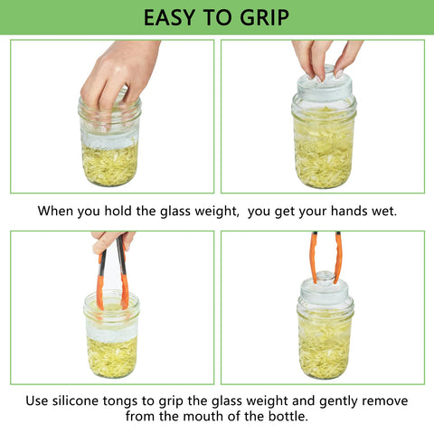 Artcome weight with raised easy-grip handle for placement