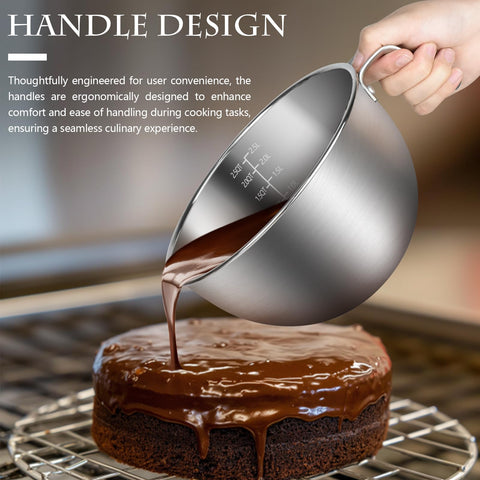 Artcome ergonomic handle design for comfortable cooking sessions.