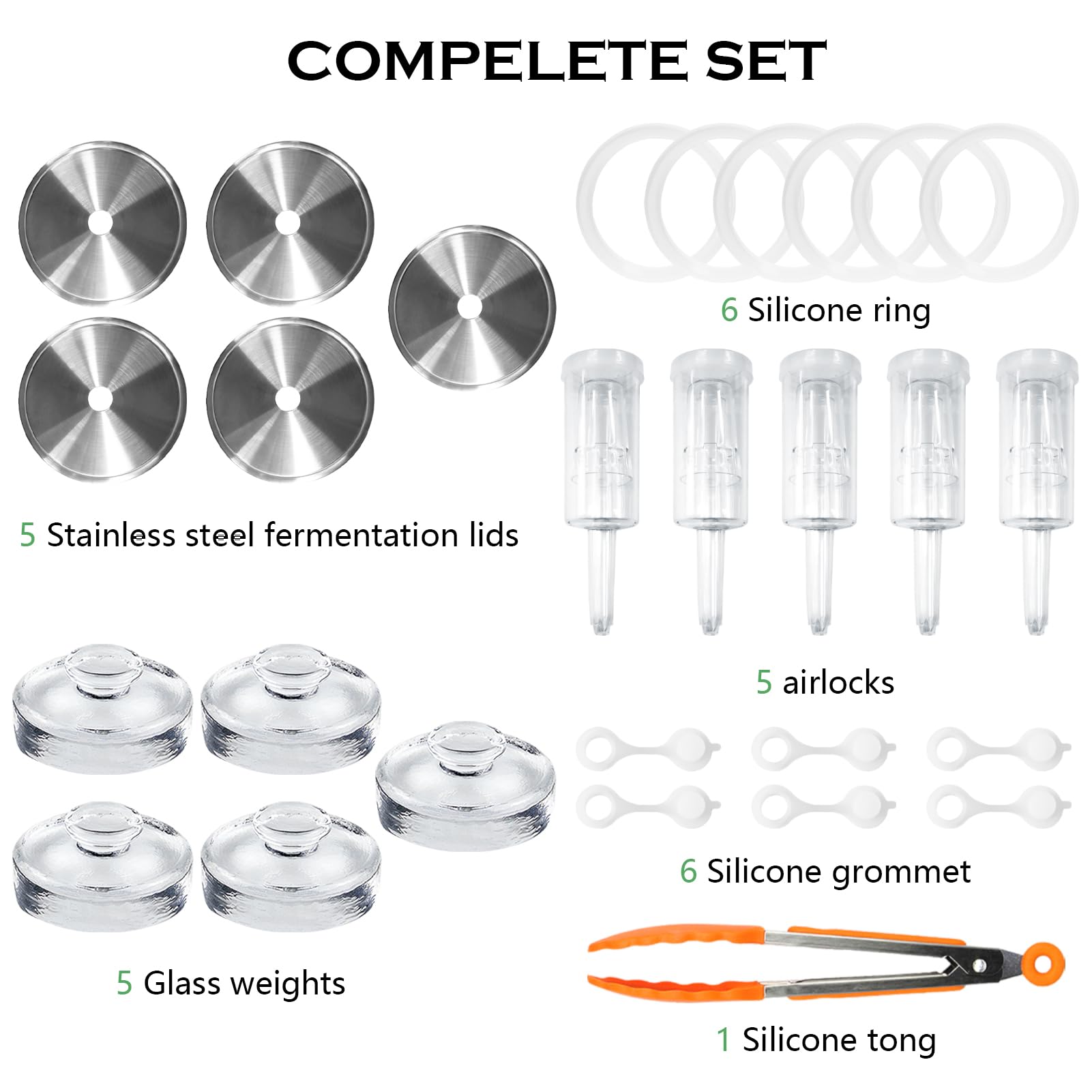 Artcome airlocks vent excess gas while keeping fermentation stable.