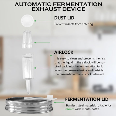 Artcome silicone grommets fit lids to reduce leaks.