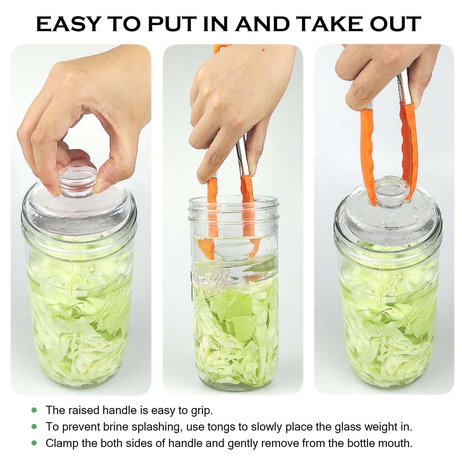 Artcome silicone rings form an airtight seal for ferments.
