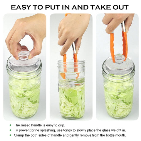 Artcome silicone rings form an airtight seal for ferments.