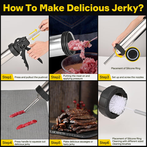 Artcorner BBQ Wire Mesh aids air-drying and setting jerky.