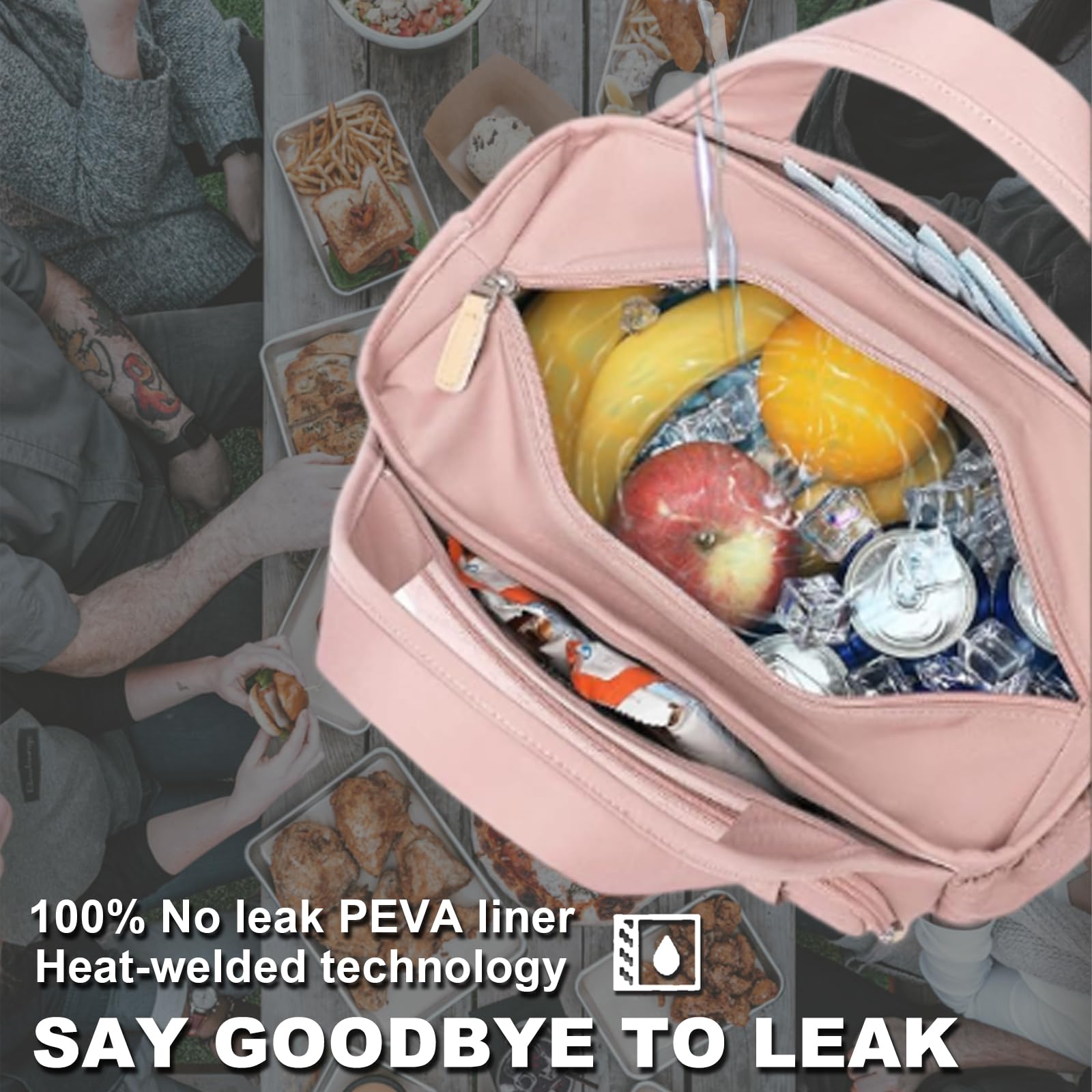 Artelaris leak-proof liner keeps liquids contained during trips and office days