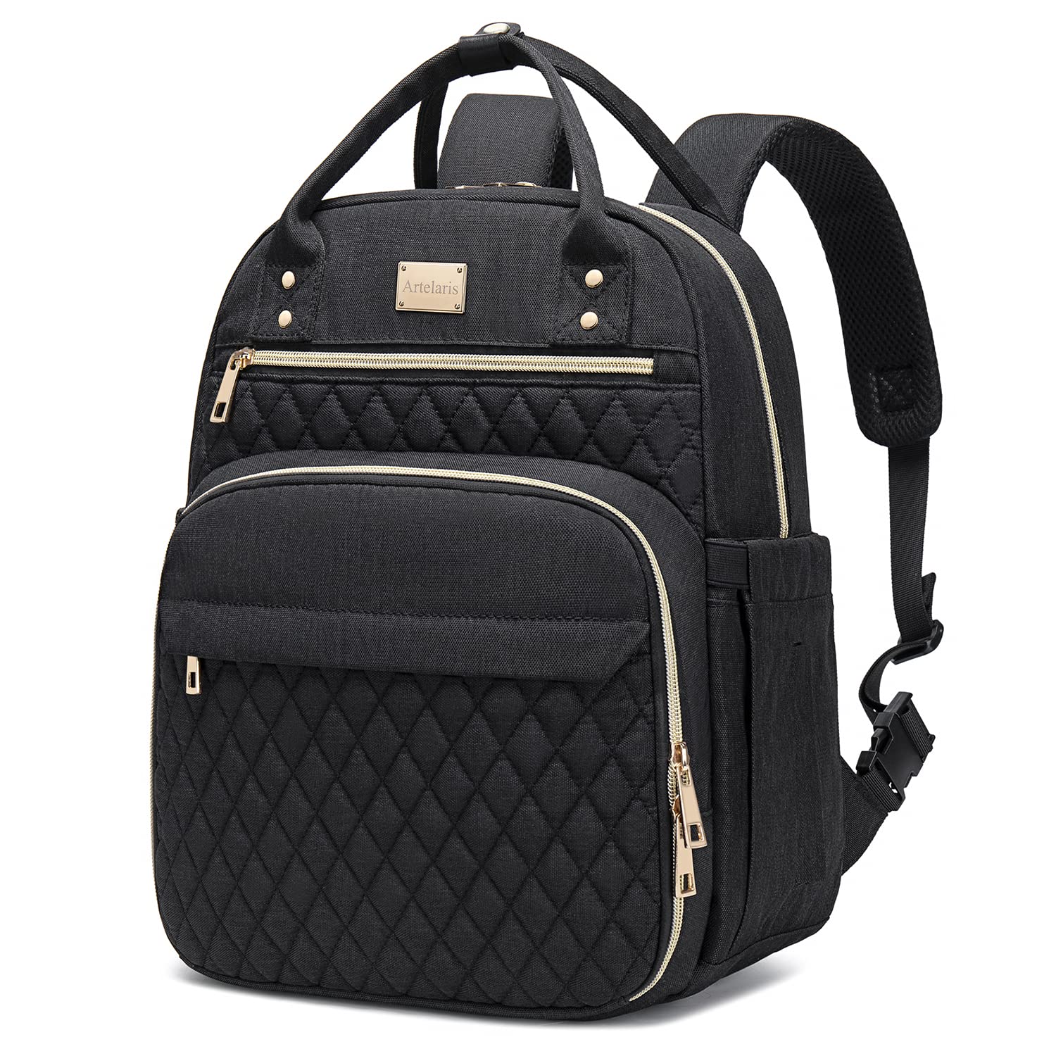 Artelaris stylish lunch backpack front view for all-day meals on the go