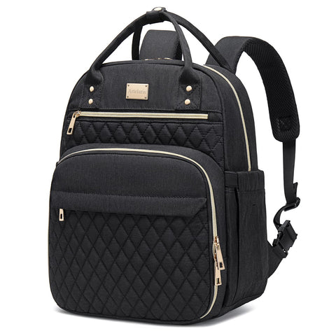Artelaris stylish lunch backpack front view for all-day meals on the go