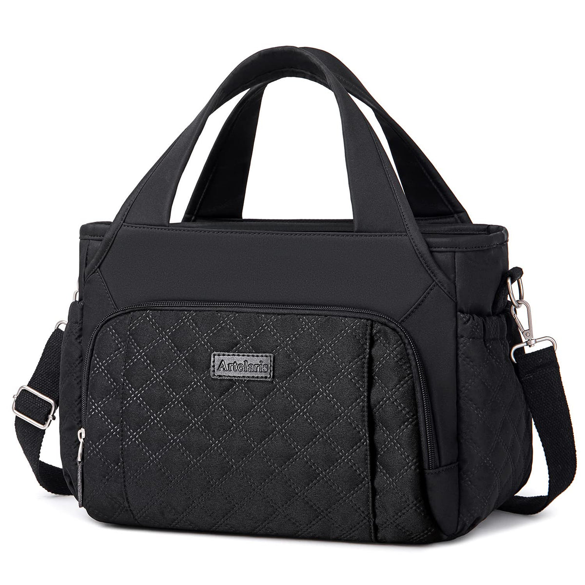 Artelaris women's insulated lunch bag with a roomy main compartment for daily meals.