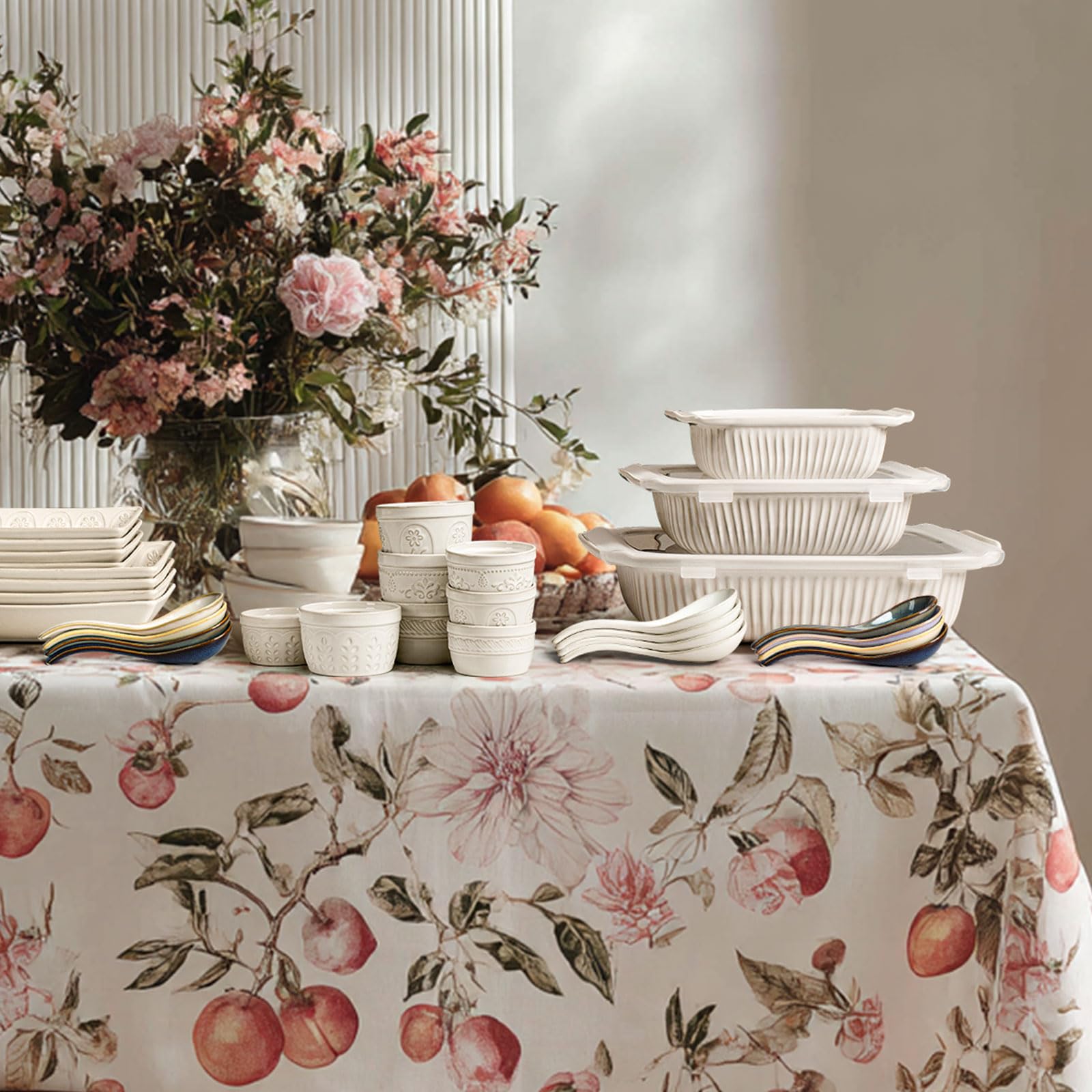 Artena anti-slip spoons stay steady on the table.