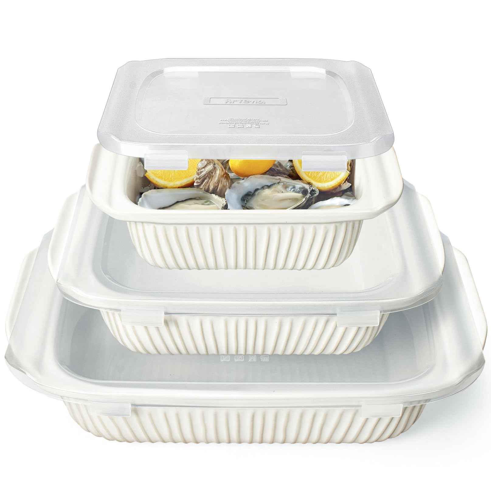 Artena 5.1 qt large casserole for family meals and even heat