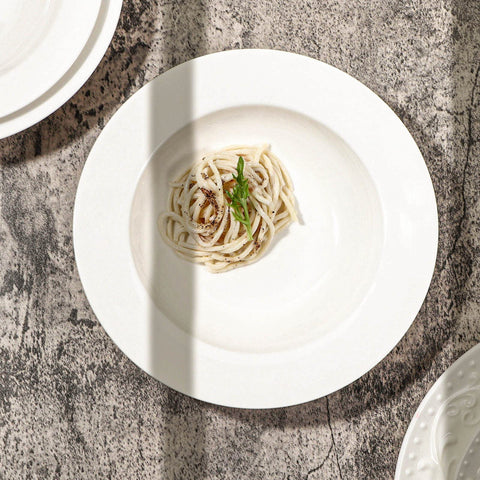 Artena serving bowls bring family meals to the table with elegance.