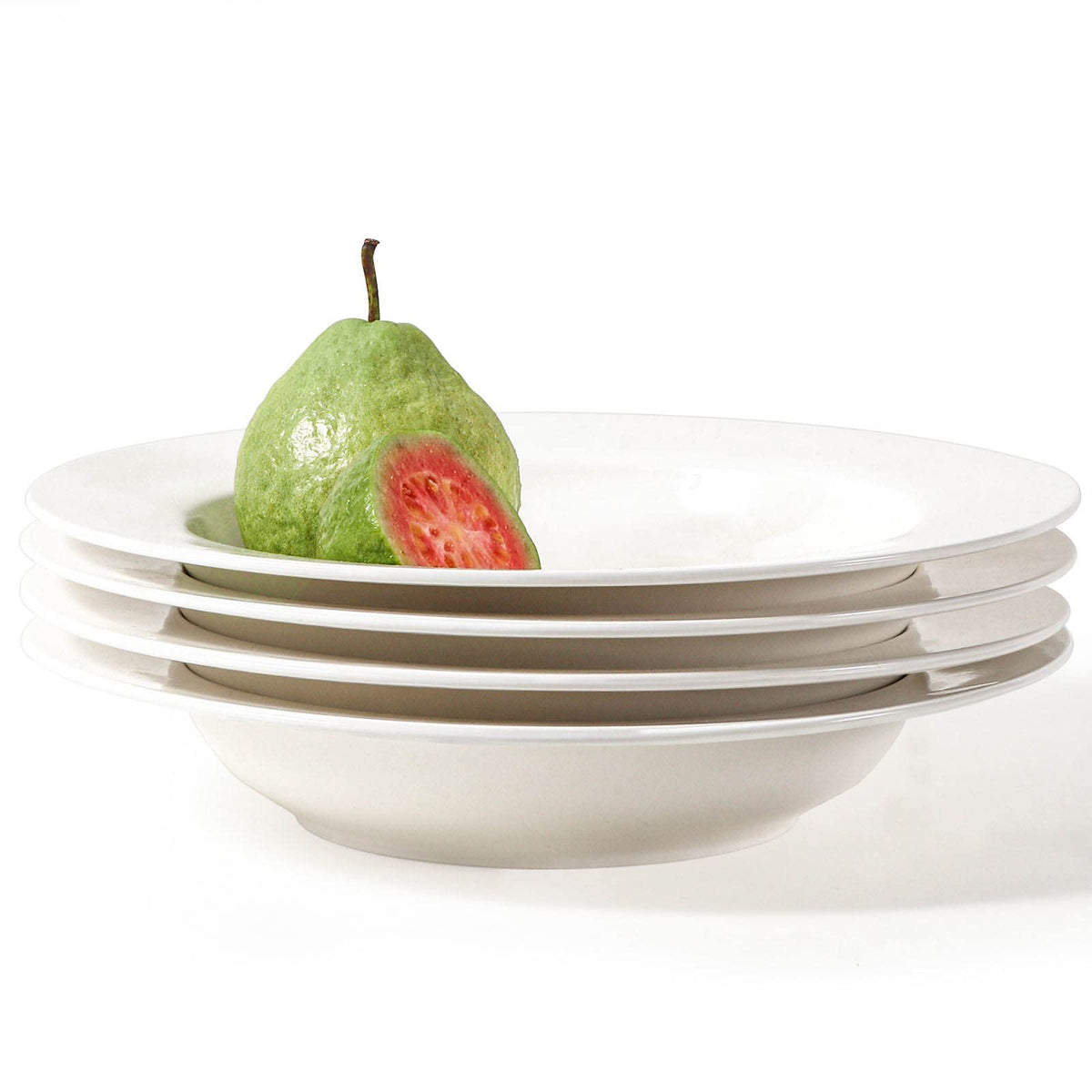 Artena pasta bowls 20oz with wide rim for easy handling and bread capture.