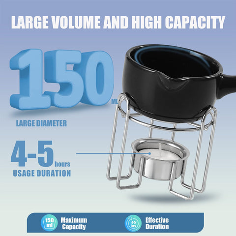 Artestia fondue and chocolate warmer for festive dipping