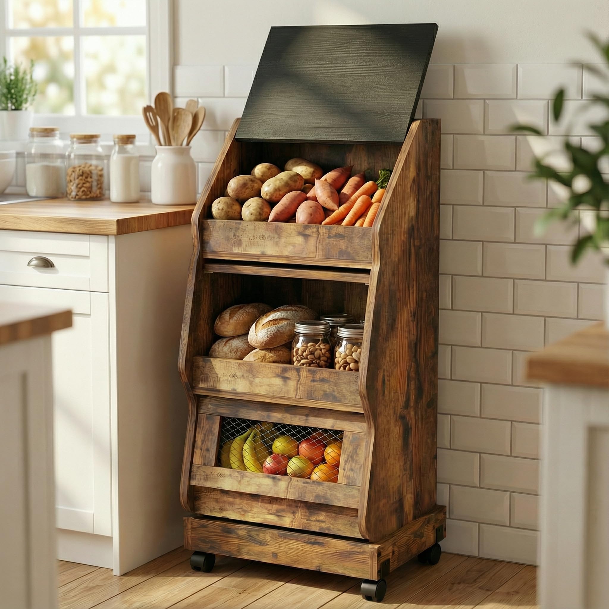 ARTETHYS four wheels enable easy mobility and placement.