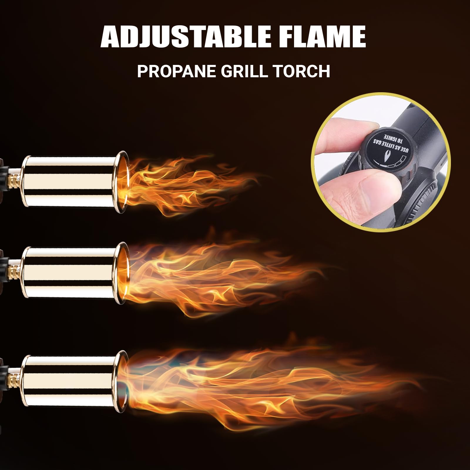 ARTFLAMM Flame Thrower Gun creme brulee finishing and caramelized toppings