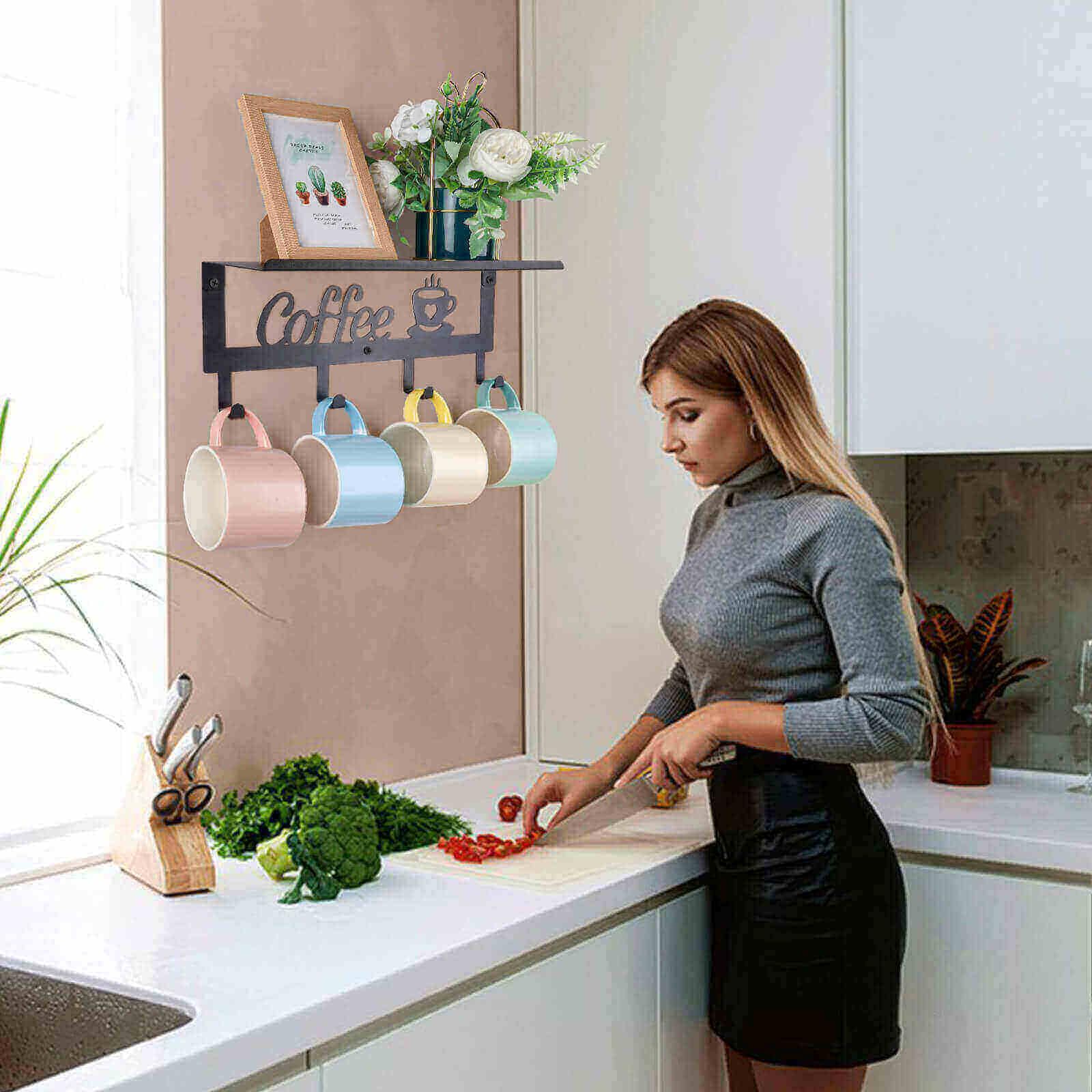 ArtHue farmhouse design enhances office or kitchen aesthetic.