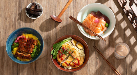 ArtifexCeram Japanese-style design enhances table presentation.