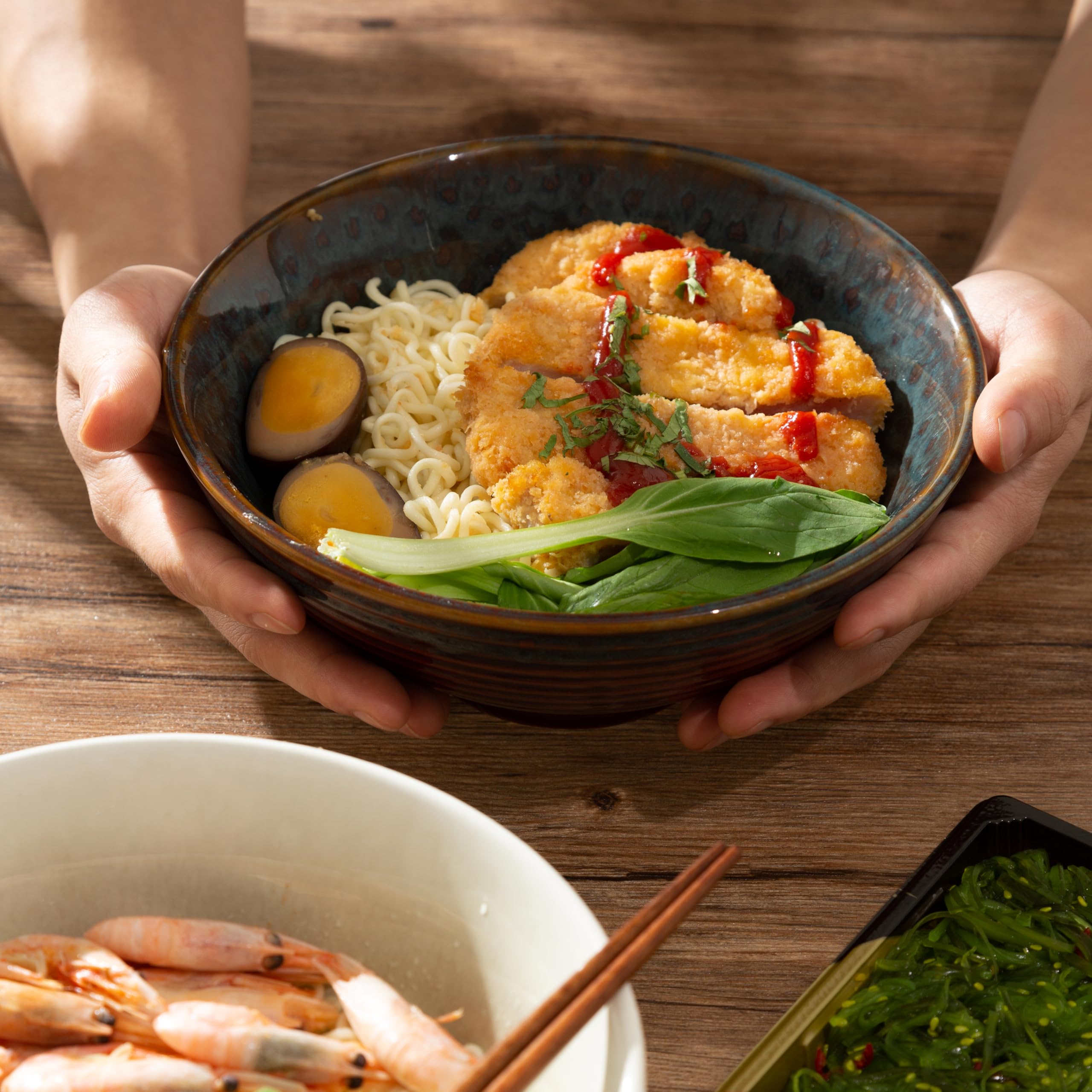 ArtifexCeram microwave-safe bowl supports quick reheats.