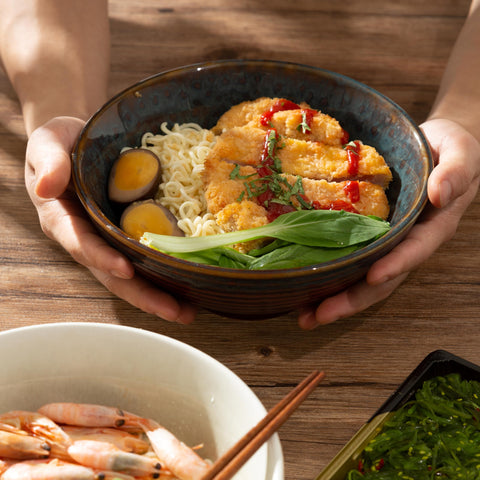 ArtifexCeram microwave-safe bowl supports quick reheats.