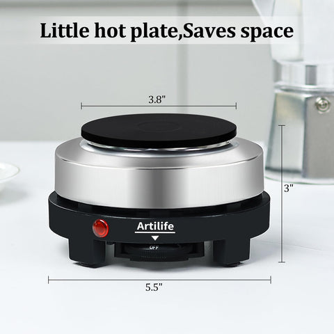 Artilife portable camping stove ideal for camping and RV trips.