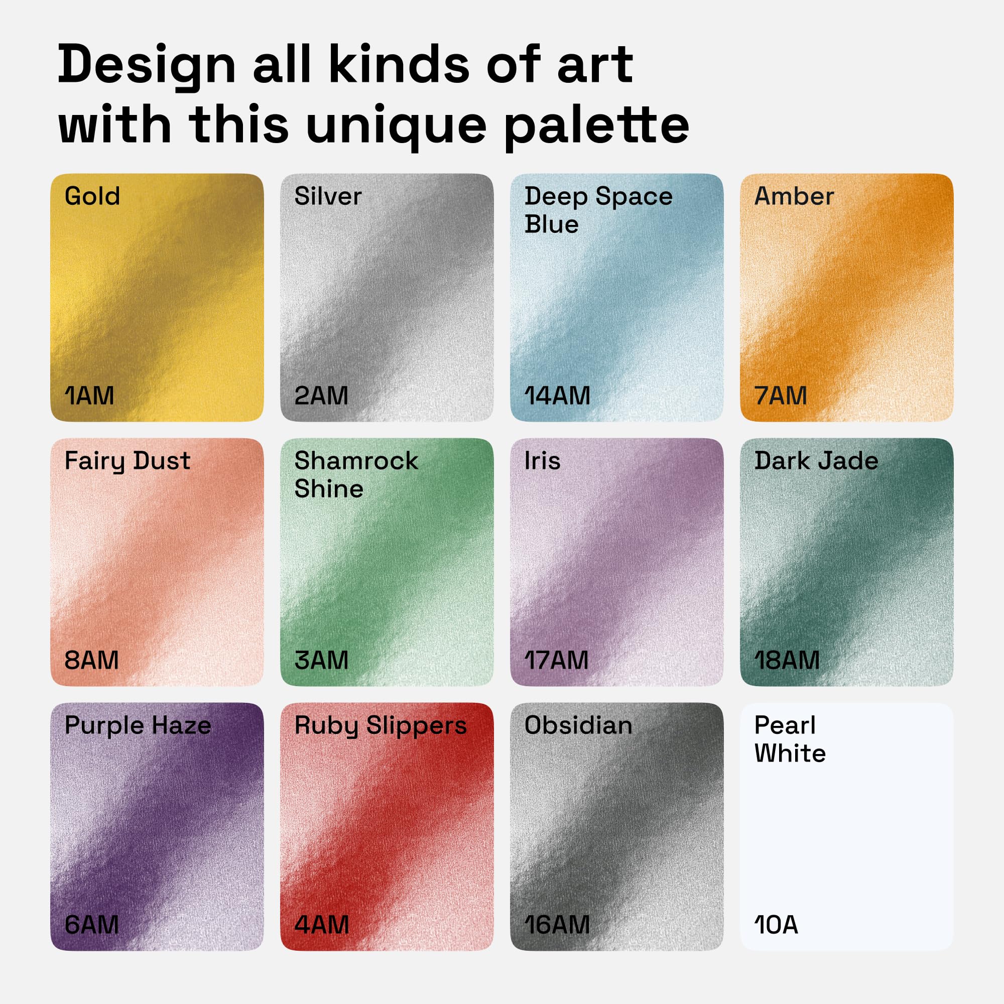 Artistro 12 pens ideal for rock painting with opaque, glossy finish.