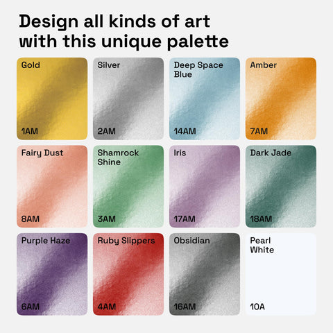 Artistro 12 pens ideal for rock painting with opaque, glossy finish.