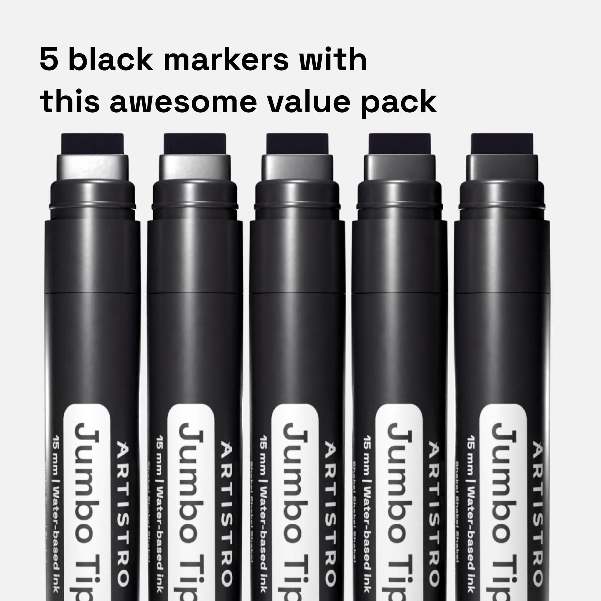 ARTISTRO 5 canvas marker creates bold canvas art with opaque ink