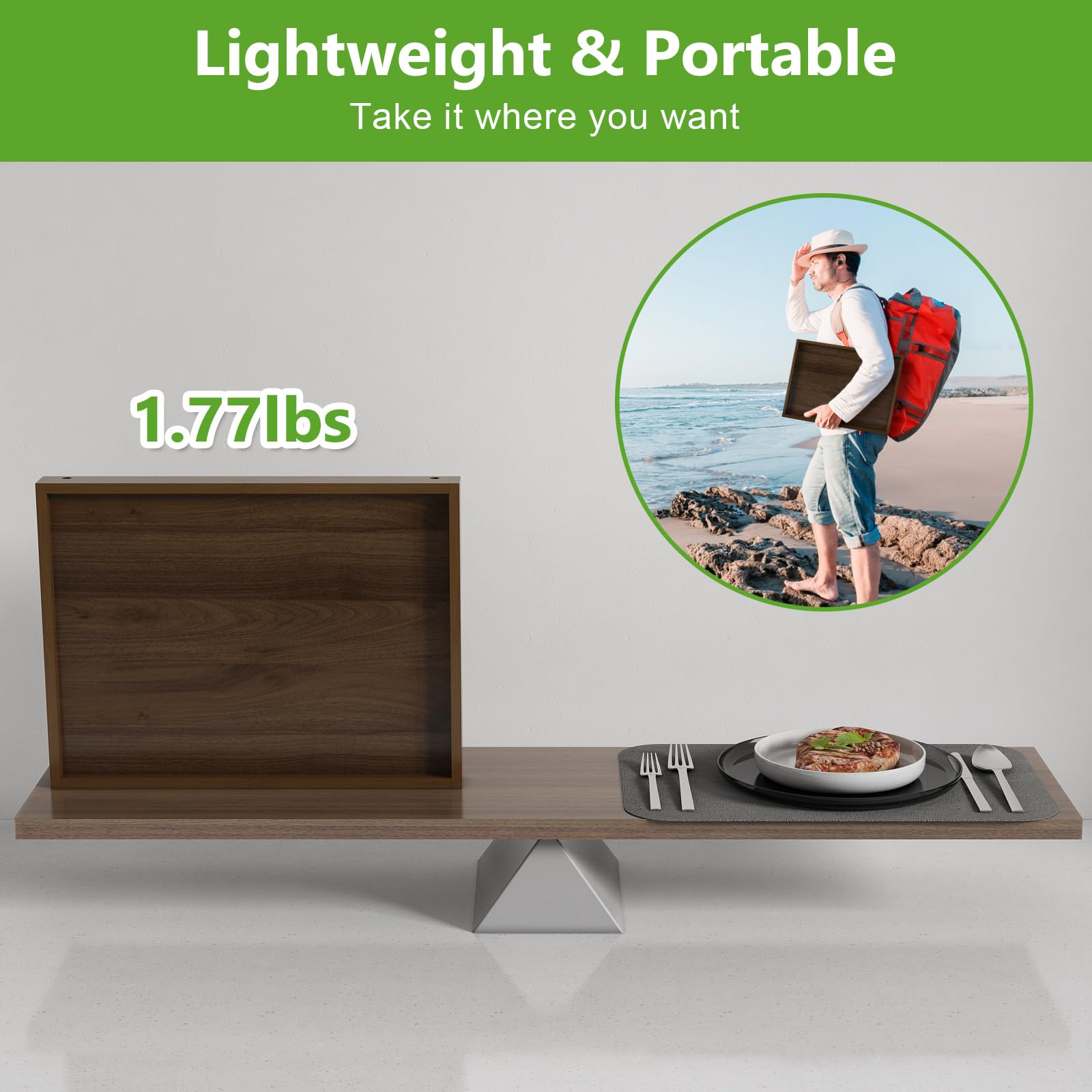 Artmalle easy-clean tray designed for quick wipe maintenance.
