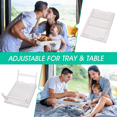 Artmeer bed tray table used as a laptop workstation in bed