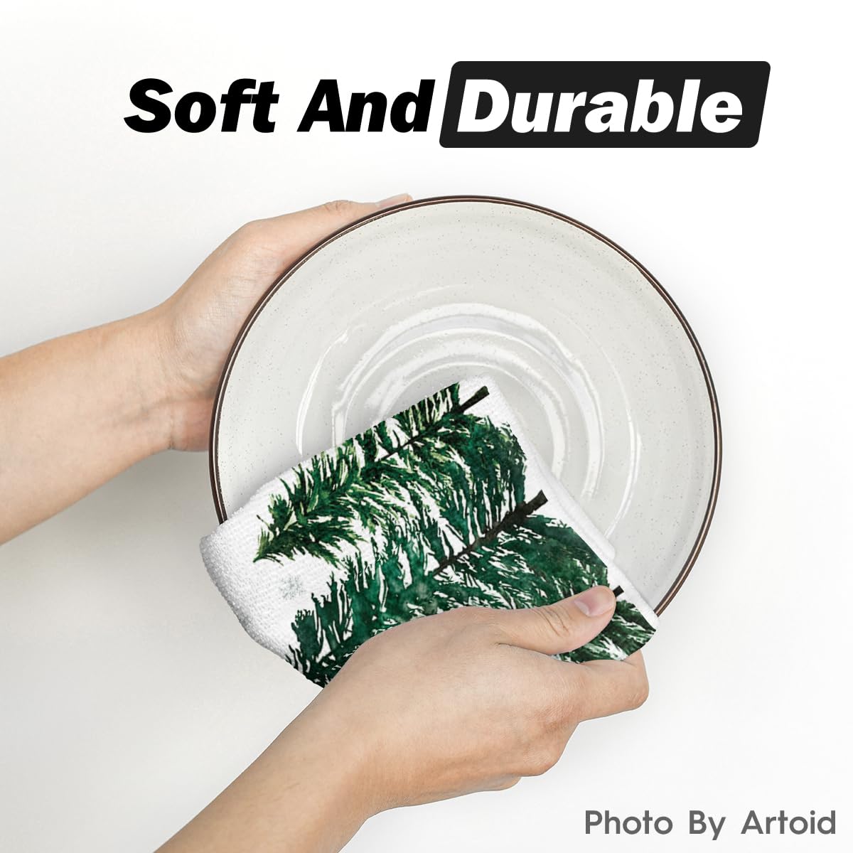 Artoid Mode 18x26 inches towels providing ample coverage for kitchen tasks