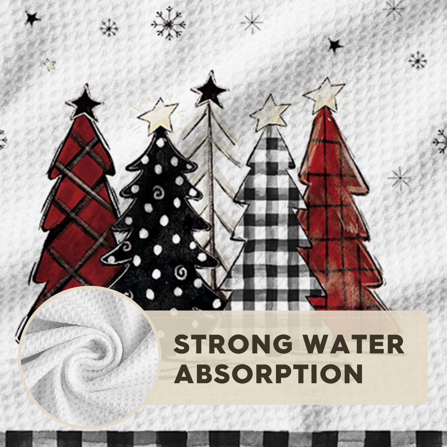 Artoid Mode festive pattern detail adds decorative charm to kitchens.