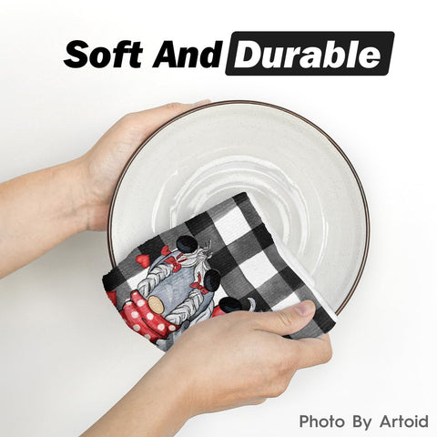 Artoid Mode colorful kitchen towel set enhances seasonal decor