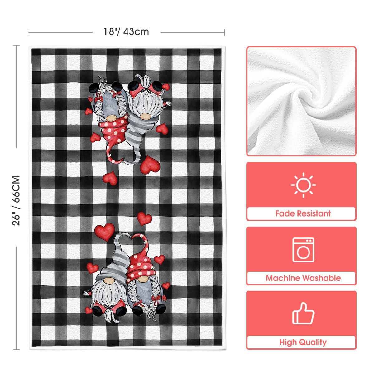 Artoid Mode printed towels withstand machine washing and drying